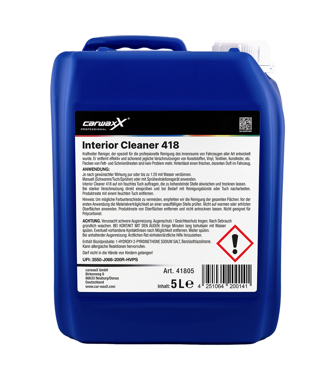 CarwaxX Interior-Cleaner-418-