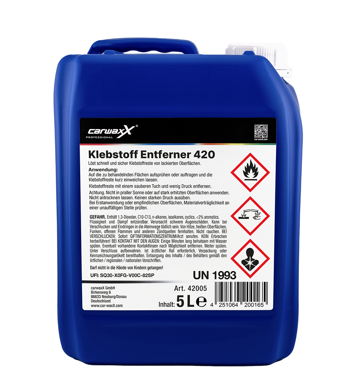 CarwaxX Klebstoff-Entferner-420-