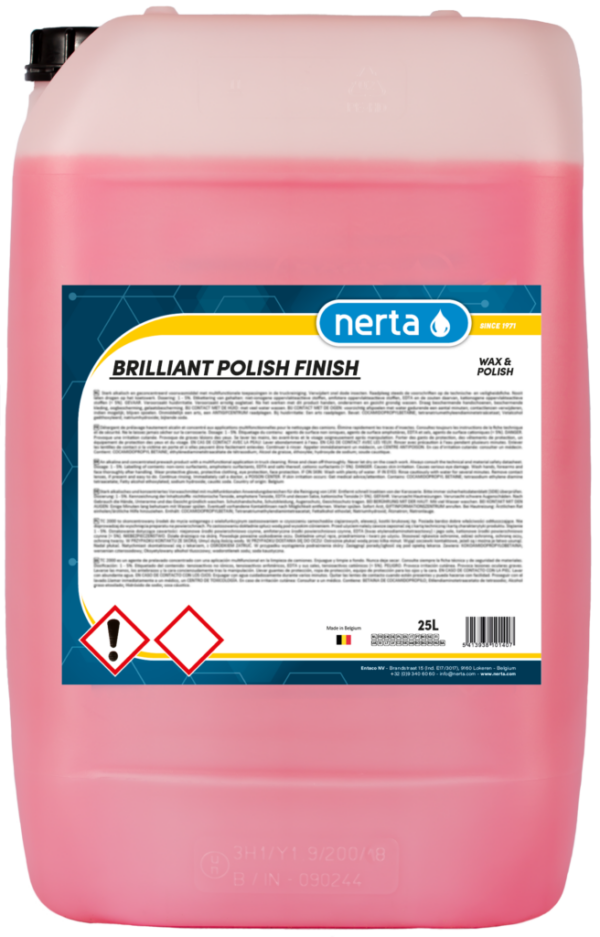 BRILLIANT POLISH FINISH